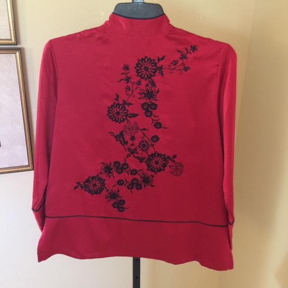 Cabernet, NWOT, Long-sleeve Pajama Jacket! - Picture 2 of 16